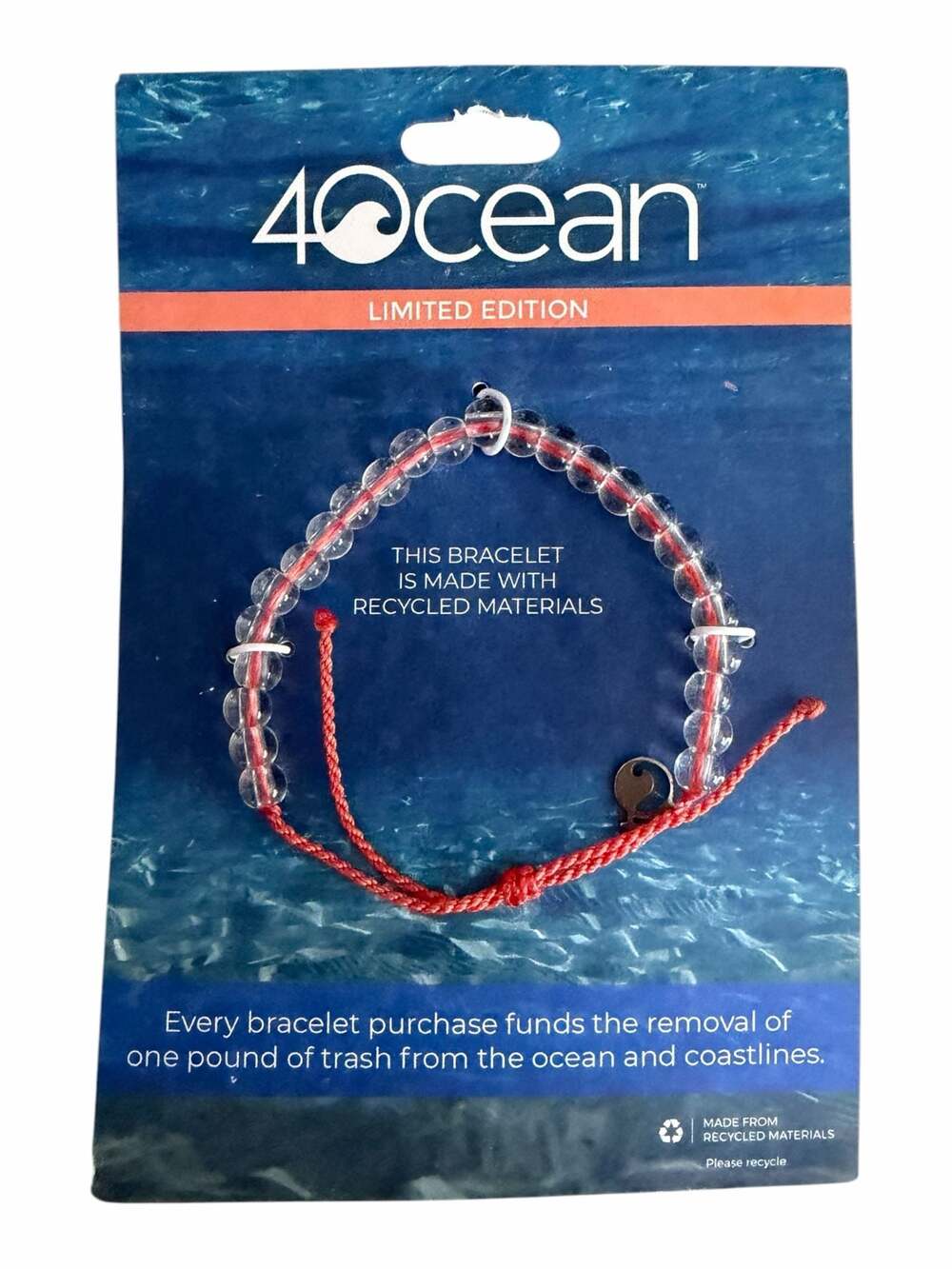 4Ocean Coral Reef Limited Edition Recycled Materials Bracelet